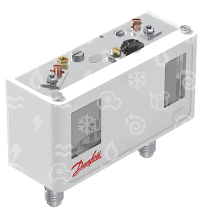 presostat DANFOSS dvojitý, KP17WB, SPDT+SPST(NO)